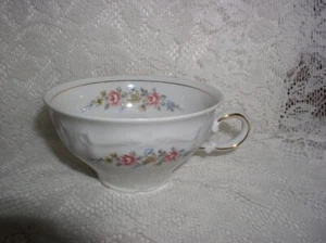Winterling Bavaria Mayerling Coffee Tea Cup Cups Pink Blue Tan Flowers - Picture 1 of 5