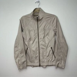 Royal Robbins Women’s Windbreaker Jacket Small Beige Khaki Polyester Gorpcore - Picture 1 of 6
