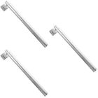  3 Pieces Glass Door Pull Rod 304 Stainless Steel Frameless Fixed Shower