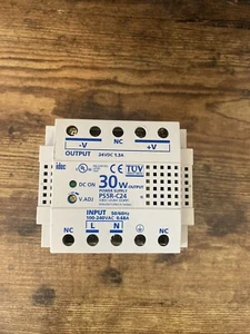 IDEC PS5R-C24 Power Supply 30W, 24VDC/1.3A Input 120-240VAC/.68A Output - Picture 1 of 6