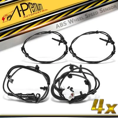 Sensor de velocidad de rueda delantero y trasero A-Premium 4x ABS para Ford Taurus Mercury Montego Foto 1 de 4