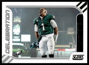 2023 Score Celebration Gold Foil #11 Jalen Hurts Philadelphia Eagles