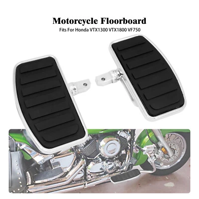 Rider Passenger Floorboard Footboard Fit For VTX1300 VTX1800 SHADOW VT750 04-12 - Image 1 of 4