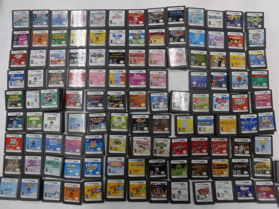 SELECTION #2 Nintendo DS USED VIDEO GAMES U CHOOSE FROM DROP DOWN CART ONLY J-Z - Image 1 of 1