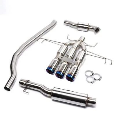 Sistema de escape deportivo DC (2017-2021 Honda Civic Type-R) Foto 1 de 4