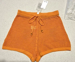 TIGERLILY (Aust) Tangerine knit shorts Size AU 12 BNWT RRP $129 - Picture 1 of 7