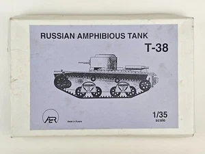 Kit Modelo Tanque Anfibio Ruso T-38 1:35 AER De Colección Completo Abierto *Leer - Imagen 1 de 10