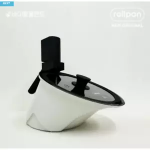 Rollkitchen rollpan NEW ORIGINAL Automatic Rotation Cook Camping Korean BBQ whit - Picture 1 of 17