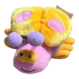 Gund Kids Bug Alongs #60005 Stuffed Plush Pull String Vibrate Moves 3" see VIDEO - Picture 1 of 6