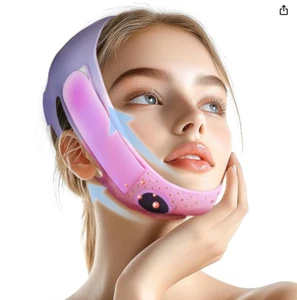 V-Line Face Lifting Mask, Double Chin Reducer Chin Support Strap V Shaped Face M - Picture 1 of 7