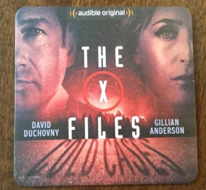 2017 SDCC AUDIBLE DIE X-DATEIEN DAVID DUCHOVNY GILLIAN ANDERSON PROMO KARTE UNTERSETZER - Bild 1 von 1