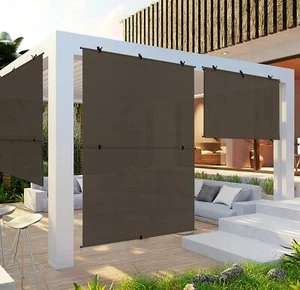 4'w X 6'h Sun Shades Outdoor Patio Foldable Shade Blinds For Deck Porch Balcony - Picture 1 of 7