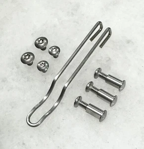Steel Wire Deep Pocket Clip Barrel Nuts and Torx Screws For Manix 2 Lightweight - Picture 1 of 12