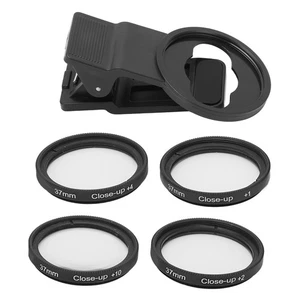 ´Veledge 37mm Close Up +1/+2/+4/+10 Close Up Macro Filter Mobile Phone Lens F - Picture 1 of 12