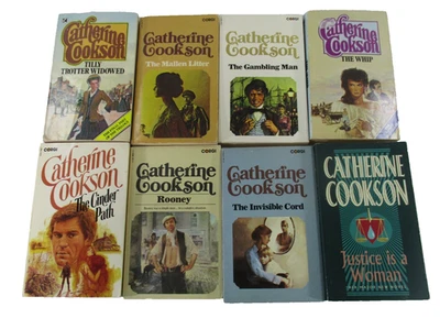 Catherine Cookson Vintage Paperback Lot of 8 Corgi & Bantam Classic English Saga - Image 1 of 4