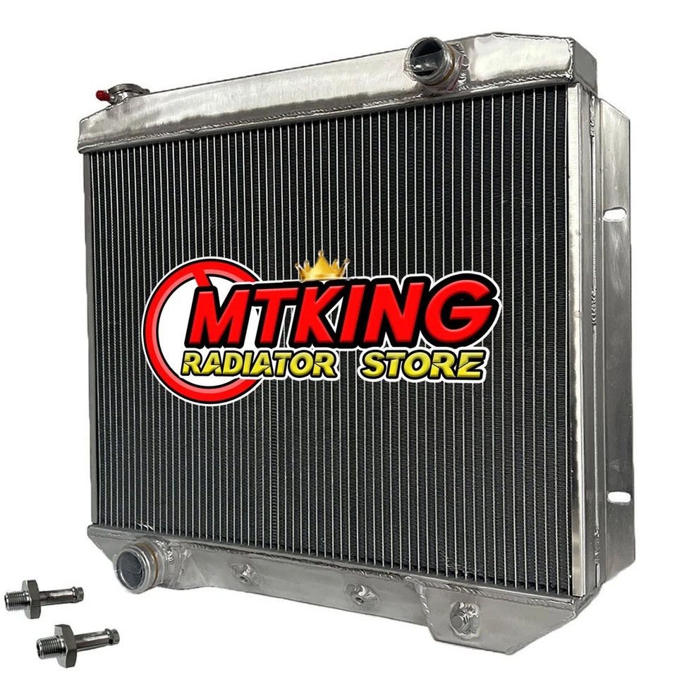 Radiador de aluminio para 1957-1959 59 58 57 Ford Fairlane Ranchero/Mercury Edsel V8 Foto 1 de 4