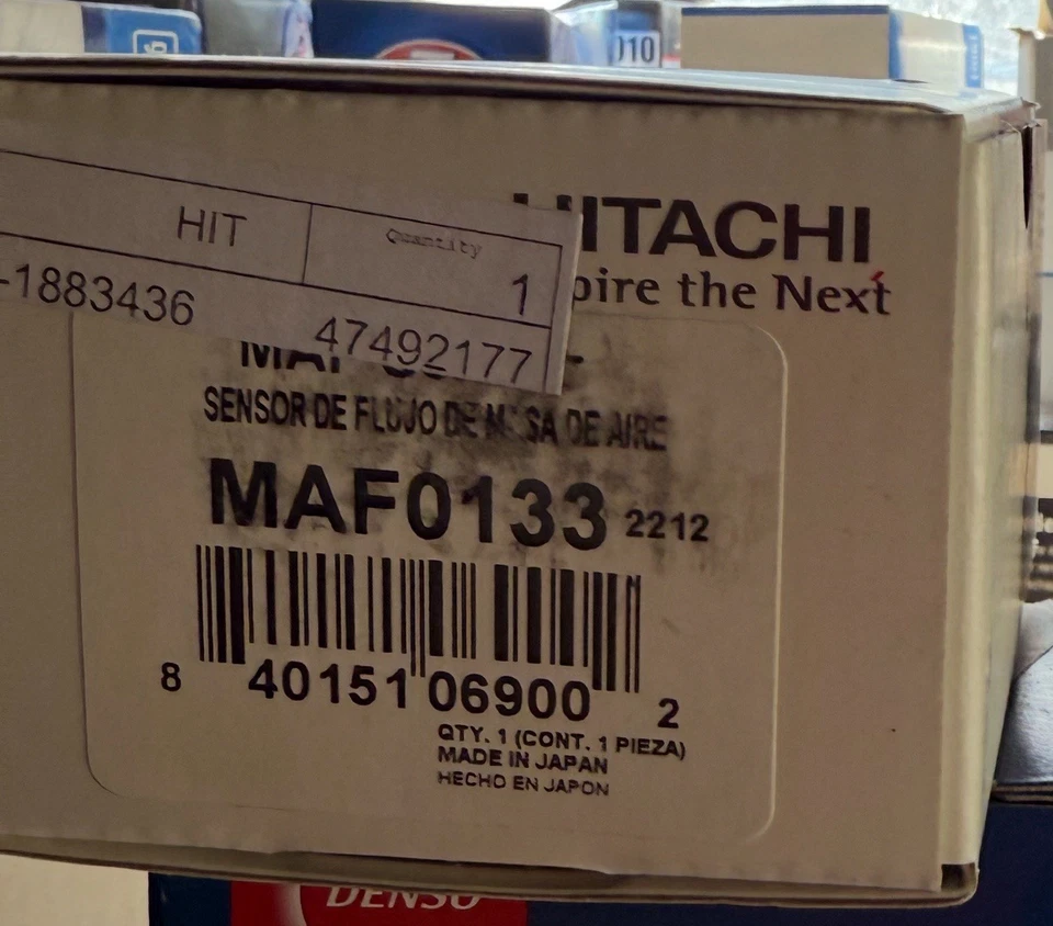 Sensor de flujo de masa de aire  Foto 1 de 4
