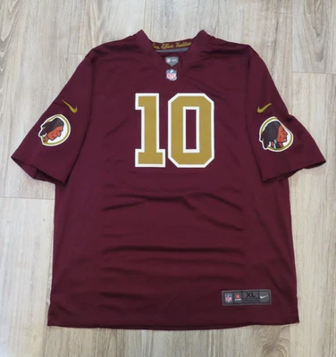 Camiseta Nike On Field Redskins #10 Griffin III Talla XL Usada Foto 1 de 4