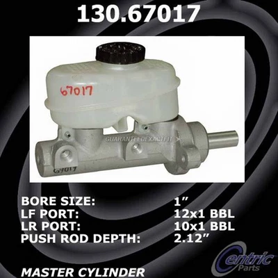 For Jeep Wrangler & Dodge Dakota Centric Brake Master Cylinder - Image 1 of 4