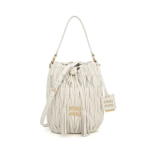 Miu Miu Napa Bucket Bag 5BE084 Crossbody Bag 60736934 - Picture 1 of 10