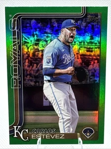 2025 Topps Update - Carlos Esteves Green Foil /99 Kansas City Royals #US237 - Bild 1 von 3