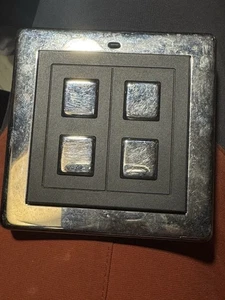 Lightwave RF 2 Gang Switch JSJSLW22B - Picture 1 of 2