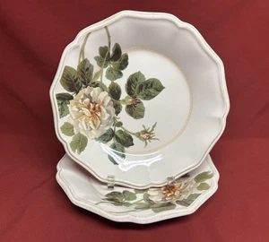 Lenox Sweetbriar Rose Accoutrements (2) 9" Accent Luncheon Plates - Picture 1 of 2