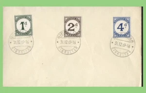 Gibraltar 1969 3 Versandkosten (1956) auf Cover - Bild 1 von 1