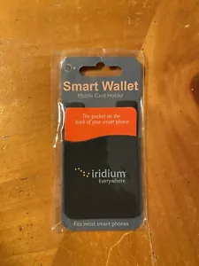 IPhone Samsung Galaxy LG Smart Wallet Mobile Card Holder Smartphone Iridium Sat - Picture 1 of 7