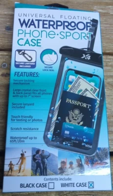 Ultimate X4orce Funda Universal Flotante Impermeable para Teléfono con Correa para el Cuello Foto 1 de 4
