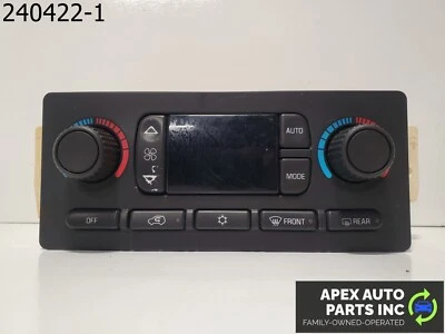 OEM 2004 Chevrolet Trailblazer Auto Temperature Climate Control Panel (10367041) Foto 1 de 4