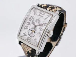 Gevril Avenue of Americas Annual Calendar Moon Phase 5030 44x34mm $6,995 LNIB/UW - Picture 1 of 14