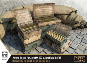 16.02 1/35 Ammoo Boxes for 3cm MK 103 & 3cm Flak 103/38 - Picture 1 of 1
