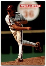 1990 Philadelphia Phillies Photocards Roger McDowell
