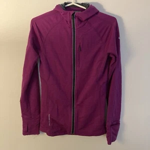 Icebreaker Women’s Merino Wool Hoodie Purple Size S - Picture 1 of 6
