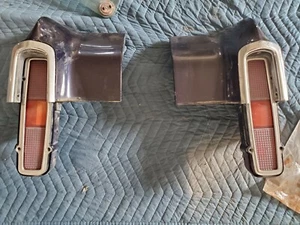 1970 - 1972 Chevrolet Monte Carlo Pair of Tailights and Taillight Panels - Picture 1 of 2