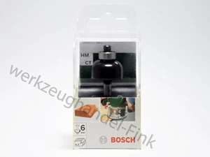 Fresa hueca BOSCH 6mm x 12,7mm / 2 filos / carburo de tungsteno / 2609256667 - Imagen 1 de 3