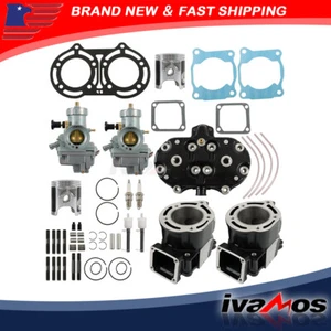 Carburetor Carb Cylinder Head Piston Gasket Kit for Yamaha Banshee 350 1987-2006 - Picture 1 of 17