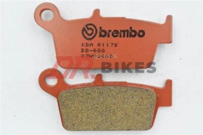 Спеченные задние тормозные колодки Yamaha YZ426 F 2001 2002 Brembo - Изображение 1 из 4