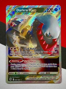 Darkrai VSTAR 099/189 Astral Radiance Pokémon Holo Ultra Rare PACK FRESH - Picture 1 of 2