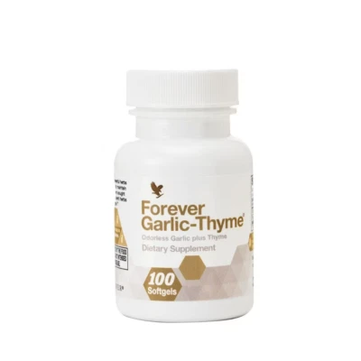 Forever Garlic-Thyme 100 softgels Immune system defence / KOSHER HALAL Odorless - Image 1 of 4