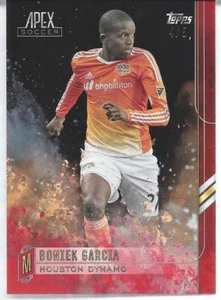 2015 Topps Apex Soccer BONIEK GARCIA Marathon Olimpia Houston Dynamo ROT SSP #/5 - Bild 1 von 1