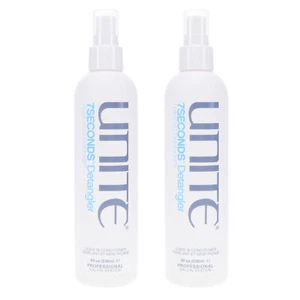 UNITE 7 Seconds Detangler Leave in Conditioner 8 oz 2 Pack - Picture 1 of 8