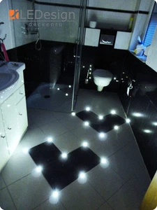 Fliesen LED 3mm Kalt-Weiß Fuge Licht Beleuchtung Fugenlicht Kreuz Fliesenlicht - Bild 1 von 7