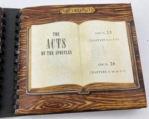 VTG- Holy Bible KJV (1953) Complete New Testament 16 RPM 26 Records Audio Book - Picture 1 of 10