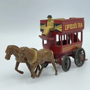 Matchbox Lesney Models of Yesteryear No. 12 Horse Bus Lipton's Tea No Box - Picture 1 of 22
