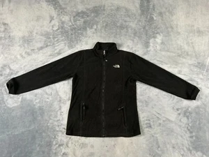 THE NORTH FACE GIRL JACKET EXTRA LARGE BLACK FULL ZIP FLEECE (READ) - Picture 1 of 10