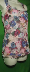 NEW HANKY PANKY 2X4256 SIGNATURE MADE IN USA ELSA LACE CAMISOLE M - Picture 1 of 1