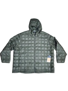 The North Face Big Thermoball Insulated ECO Hoodie Jacket Taupe Green Men's 4XL - Picture 1 of 13