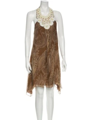 Vestido para mujer Haute Hippie mini bordado cuello piedra talla XS 0-2 NUEVO Foto 1 de 3